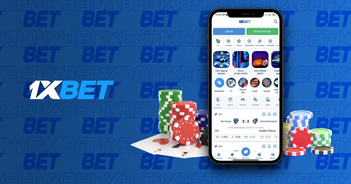1xBet Registration via Mobile App