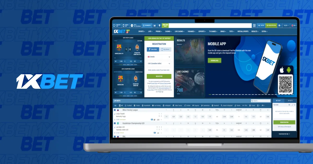 1xBet Registration by Email