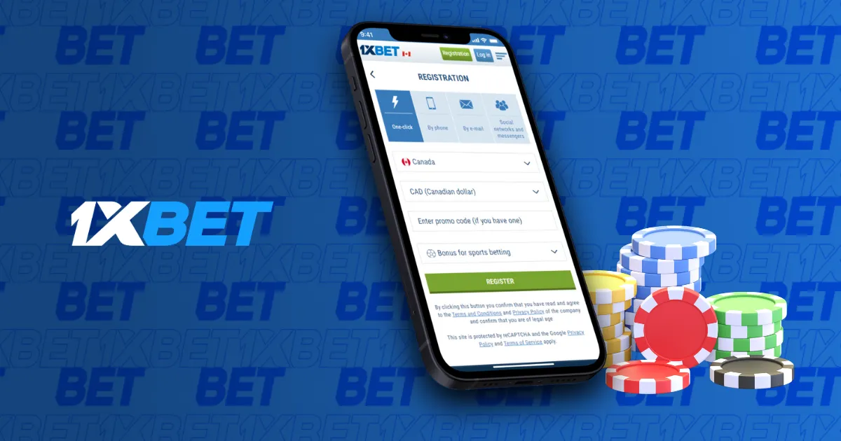 How to Register on 1xBet via Email